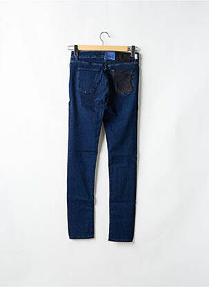 Jeans coupe slim tissage brut taille normale bleu TRUSSARDI JEANS femme