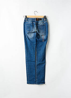 Jeans coupe slim stretch taille normale bleu TRUSSARDI JEANS femme