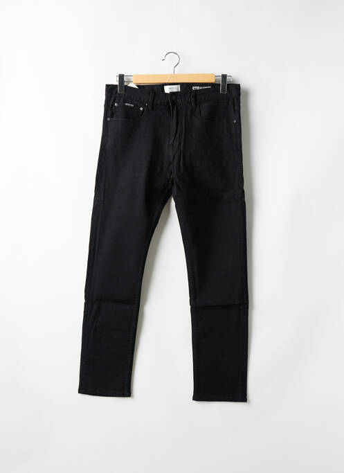 Jeans coupe droite noir QUIKSILVER pour homme