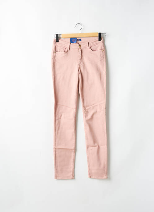 Pantalon slim rose TRUSSARDI JEANS pour femme