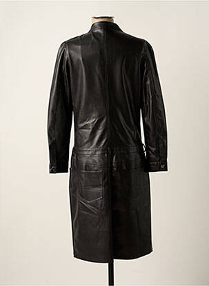 Robe mi-longue manches longues manches longues noir K-DESIGN femme