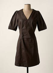 Robe courte marron CREAM pour femme seconde vue