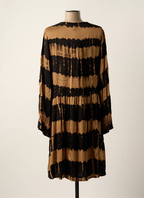 Robe mi-longue noir FROGBOX pour femme