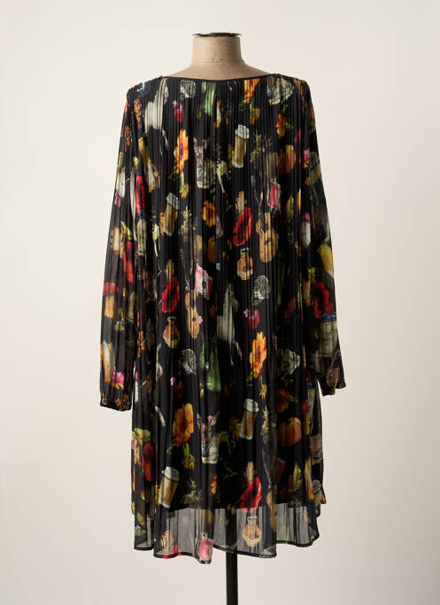 Robe mi-longue noir FROGBOX pour femme