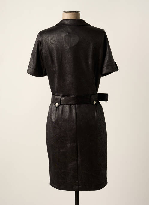 Robe mi-longue noir MISS TIC pour femme