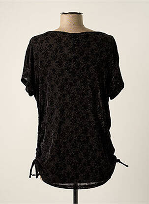Top manches courtes manches courtes noir NÜ femme