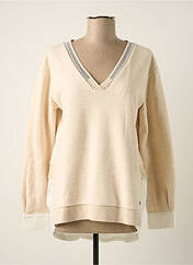 Sweat-shirt beige CREAM pour femme seconde vue