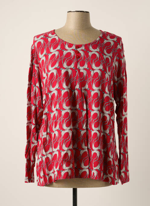 Blouse rouge AGATHE & LOUISE pour femme