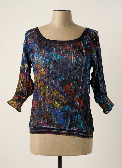 Top bleu VANGO pour femme
