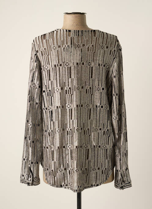 Top argent MISS TIC pour femme