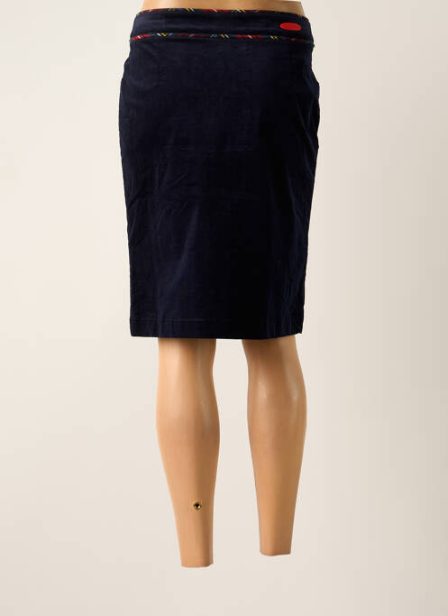 Jupe mi-longue bleu POUPEE CHIC pour femme