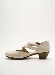 Sandales/Nu pieds beige RIEKER pour femme seconde vue