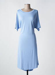 Robe mi-longue manches courtes manches courtes bleu RAGWEAR femme