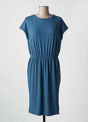 Robe mi-longue manches courtes manches courtes bleu RAGWEAR femme