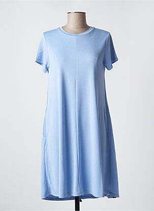 Robe mi-longue manches courtes manches courtes bleu RAGWEAR femme