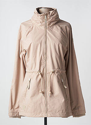 Parka fermeture zippée sur le devant sans capuche beige RAGWEAR femme
