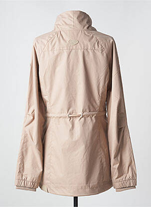 Parka fermeture zippée sur le devant sans capuche beige RAGWEAR femme