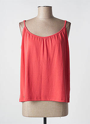Top tissage jersey fines bretelles rouge RAGWEAR femme