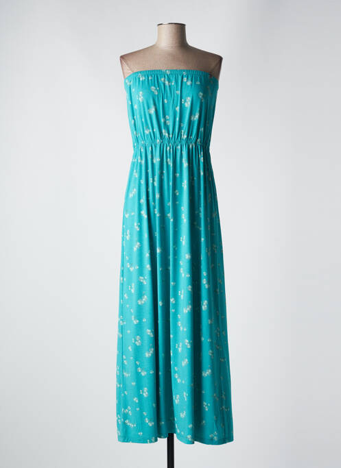 Robe longue imprimé fleurs sans manche vert RAGWEAR femme