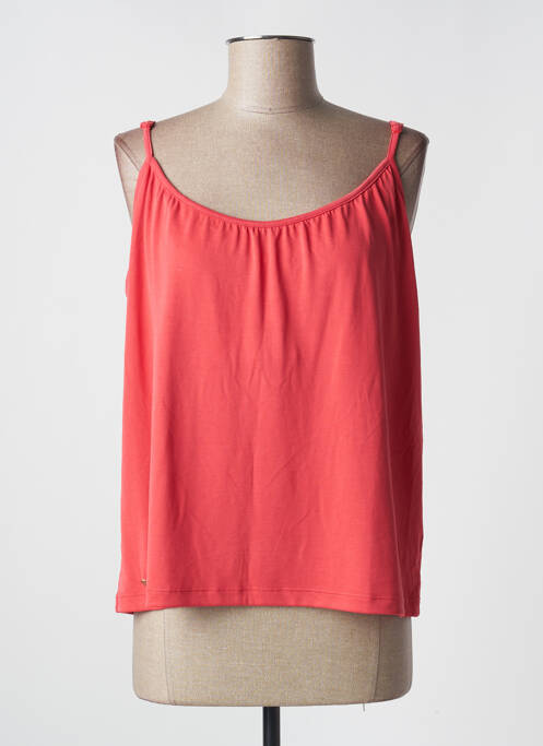 Top tissage jersey fines bretelles rouge RAGWEAR femme
