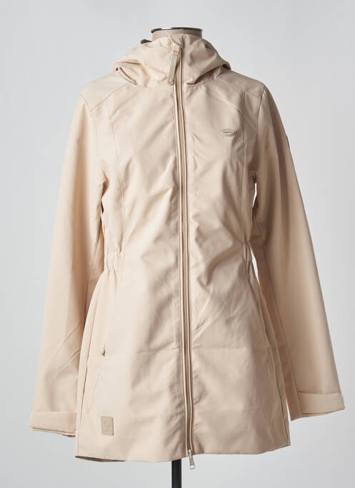 Parka beige RAGWEAR pour femme