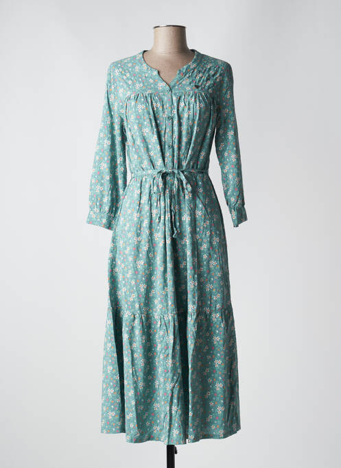 Robe mi-longue vert RAGWEAR pour femme