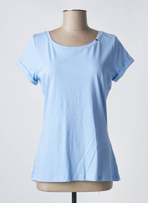 T-shirt bleu RAGWEAR pour femme