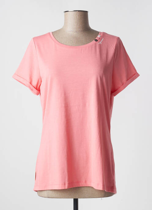 T-shirt rose RAGWEAR pour femme