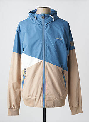 Blouson capuche bleu RAGWEAR homme