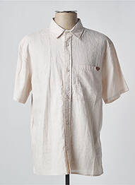 Chemise manches courtes poches beige RAGWEAR homme