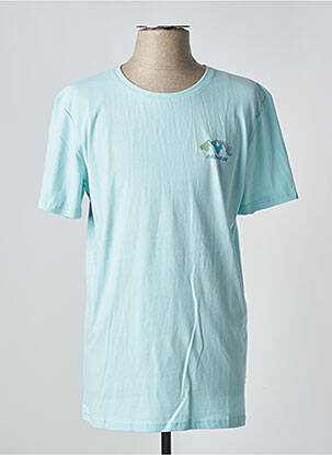 T-shirt coupe droite manches courtes bleu RAGWEAR homme