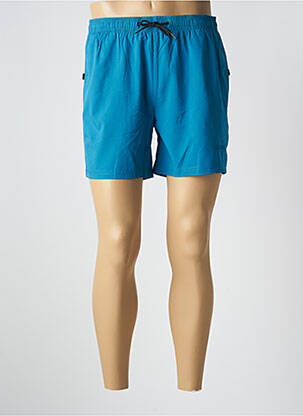 Short de bain tissage popeline bleu RAGWEAR homme