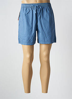 Short tissage popeline taille normale bleu RAGWEAR homme