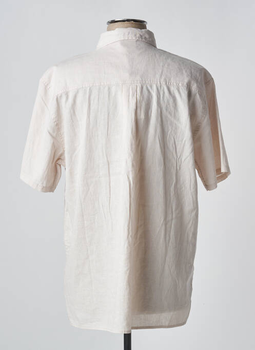 Chemise manches courtes beige RAGWEAR pour homme