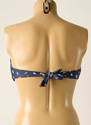 Haut de maillot de bain stretch haut bandeau bleu YSABEL MORA femme