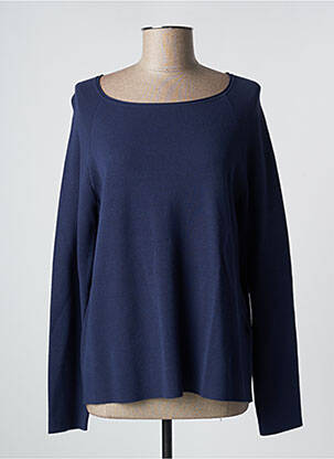 Pull col rond manches longues bleu GERRY WEBER femme