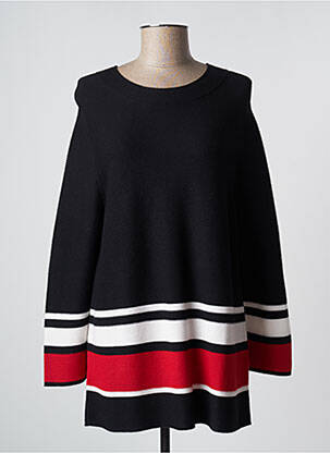 Pull coupe droite manches longues noir GERRY WEBER femme