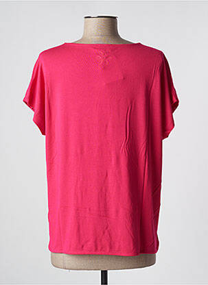 Top tissage jersey manches courtes rose GERRY WEBER femme