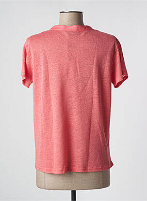 Top coupe fluide manches courtes rose LE PETIT BAIGNEUR femme
