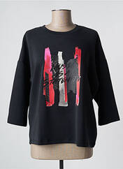 Sweat-shirt noir TAIFUN pour femme seconde vue