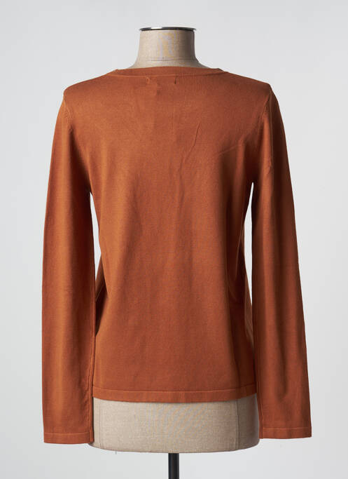 Pull marron TRIPODE pour femme