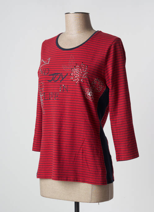 T-shirt rouge BETTY BARCLAY pour femme