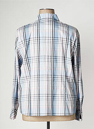 Chemisier coupe droite manches longues bleu GERRY WEBER femme