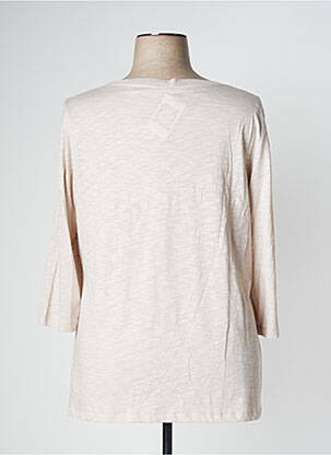 T-shirt manches 3/4 manches 3/4 beige GERRY WEBER femme