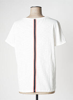T-shirt stretch manches courtes beige COMMA, femme