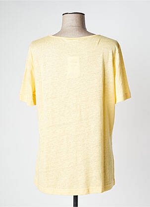 T-shirt stretch manches courtes jaune GERRY WEBER femme