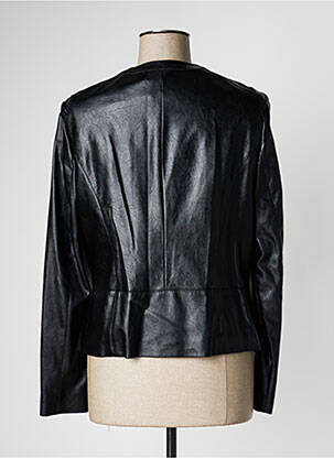 Veste simili cuir poches noir GERRY WEBER femme