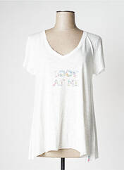 T-shirt blanc ANNA pour femme seconde vue