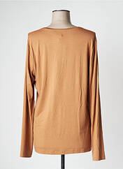 T-shirt marron EVA KAYAN pour femme seconde vue