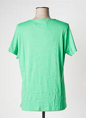 T-shirt vert I.ODENA pour femme seconde vue